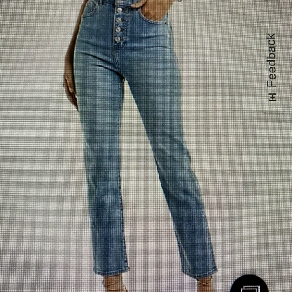Express Slim super high rise jeans